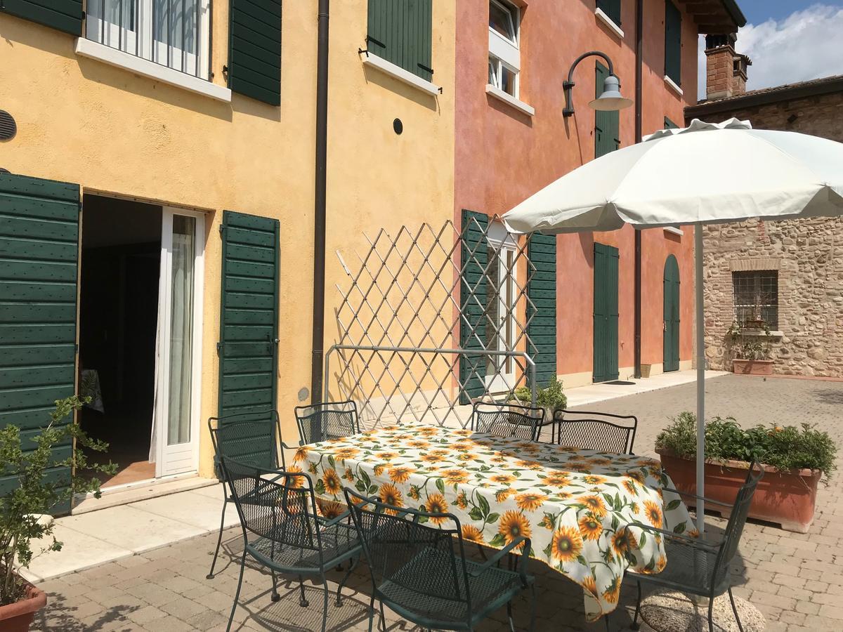 庞蒂索明西奥 Agriturismo Corte Salandini酒店 外观 照片